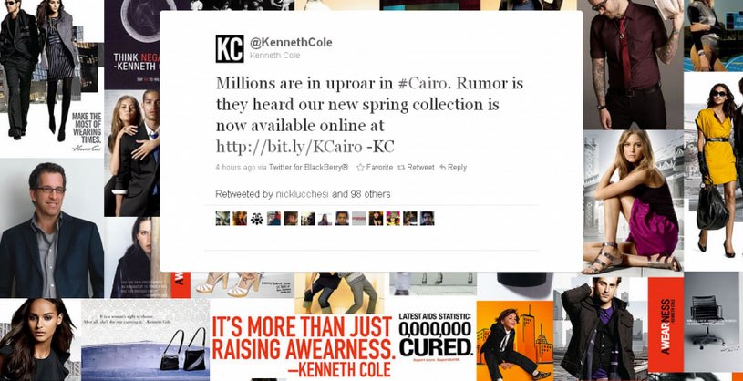Social Media Celebrities - Kenneth Cole