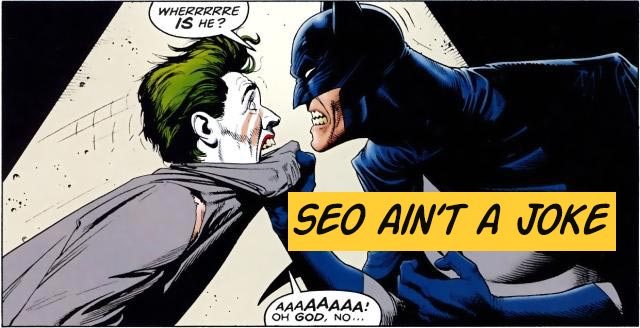Brisbane search engine optimisation - Batman and Joker