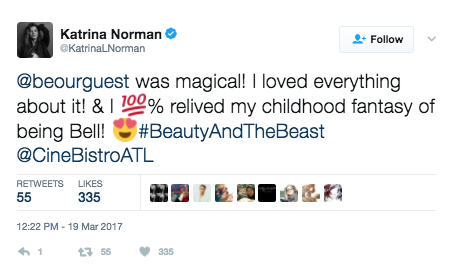 Beauty and the beast twitter
