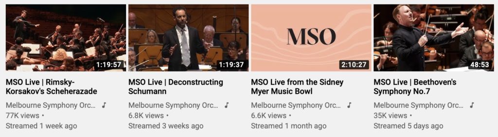 orchestra youtube